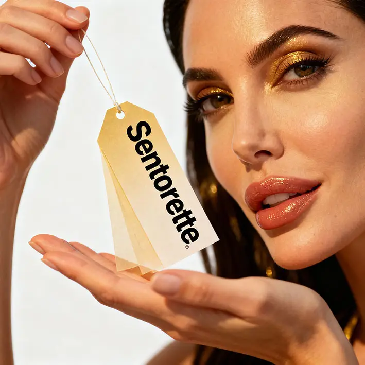 Exclusive Sentorette car air freshener for personalized customer experience – attention to detail and tailored gift for loyalty